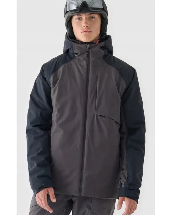 Jacheta de ski  negru, barbati, material sintetic