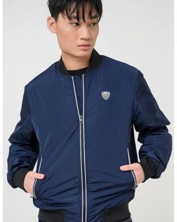 Jacheta bomber Train Premium Shield, Albastru ultramarin