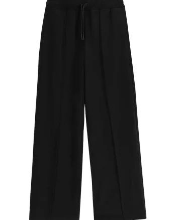 Pantaloni sport fete,  bumbac, negru