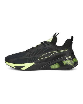 Pantofi pentru alergare X-Cell Action, Negru/Verde lime