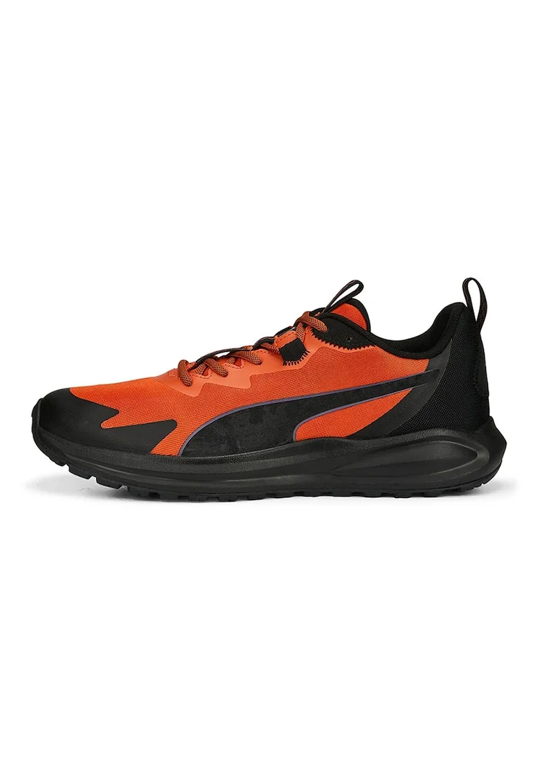 Pantofi pentru alergare Twitch Runner Trail Summee, Negru/Portocaliu stins