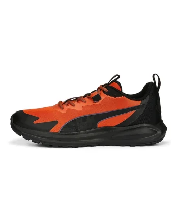 Pantofi pentru alergare Twitch Runner Trail Summee, Negru/Portocaliu stins