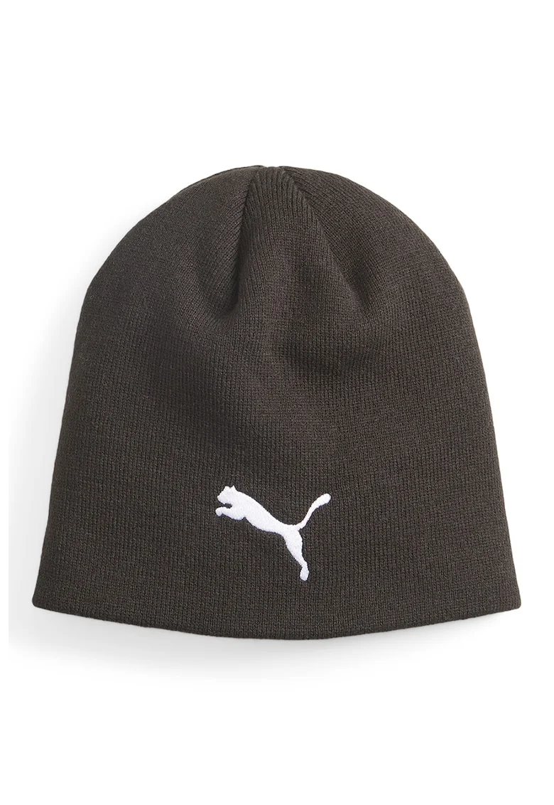 Caciula cu logo pentru fotbal Winterized, Negru