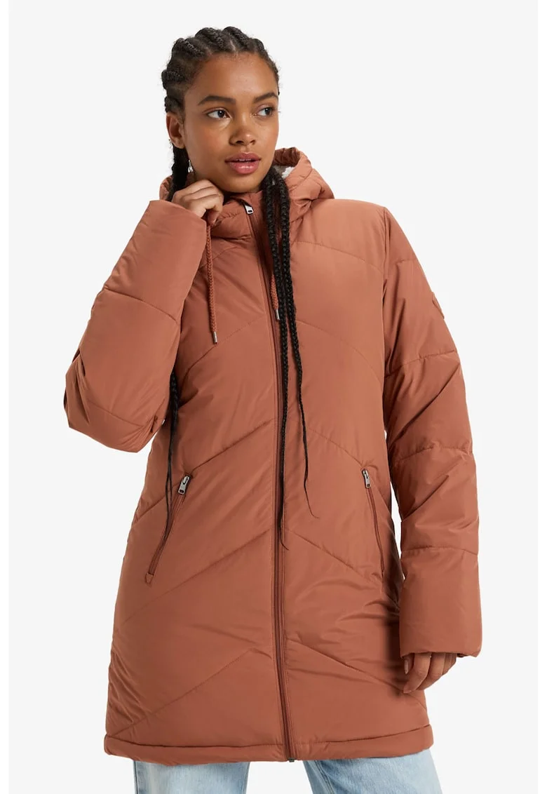 Geaca matlasata Better Weather, Caramel