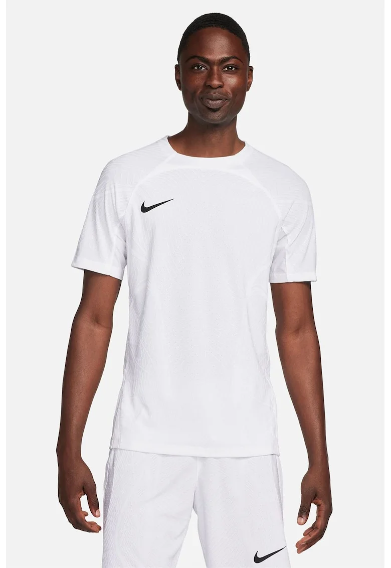 Tricou cu tehnologie Dri-Fit, pentru fotbal, Alb optic