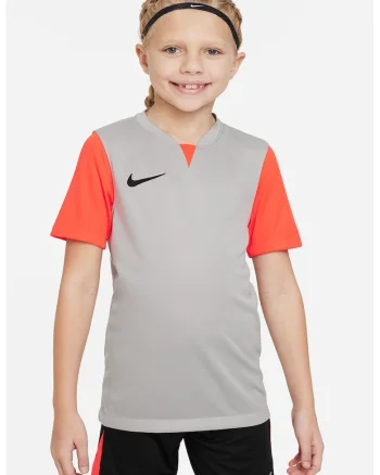 Tricou cu monograma pe piept, pentru fitness, Portocaliu/Grej