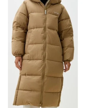 Geaca barbati,  Crystal City, parka, bej, 100% poliester