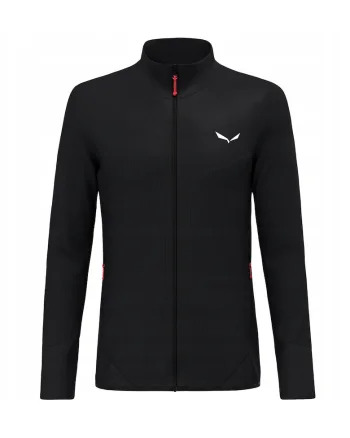 Jacheta sport barbati  Puez Waffle Hyb PL, neagra, material tehnic,
