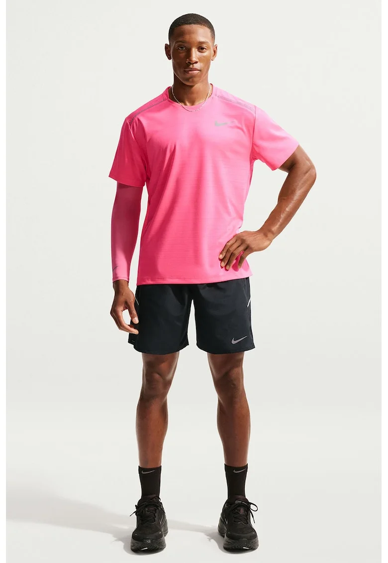 Pantaloni scurti pentru alergare Miller, Negru