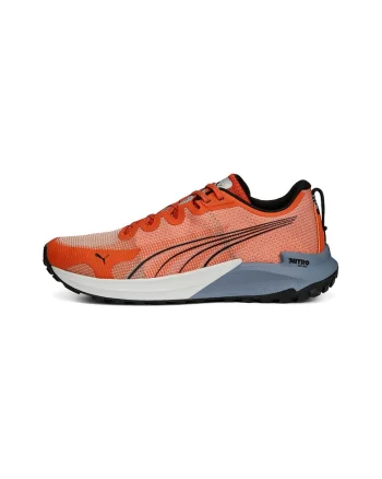 Pantofi low-top pentru alergare Fast-Trac Nitro, Negru/Portocaliu mandarina