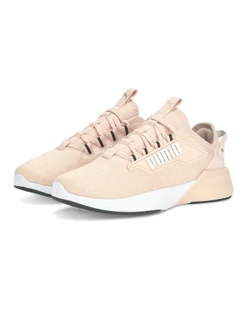 Pantofi unisex din material textil pentru alergare Retaliate 2, Alb/Piersica