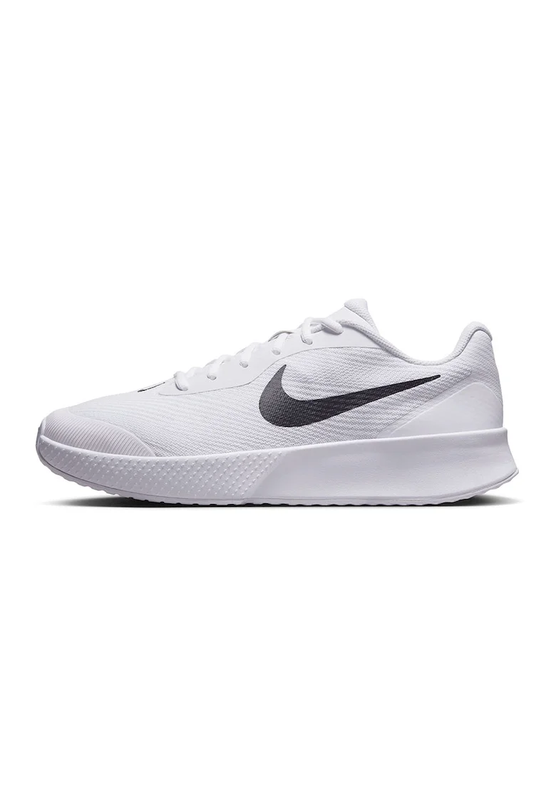 Pantofi Vapor Lite 3 pentru tenis pe teren dur, Alb/Negru