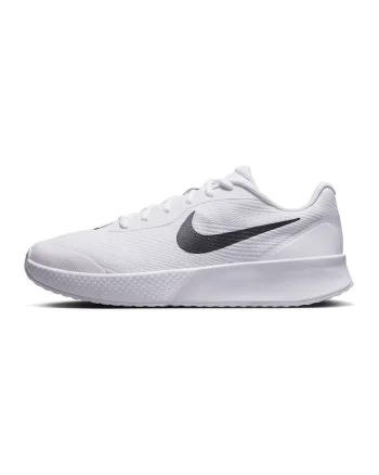 Pantofi Vapor Lite 3 pentru tenis pe teren dur, Alb/Negru