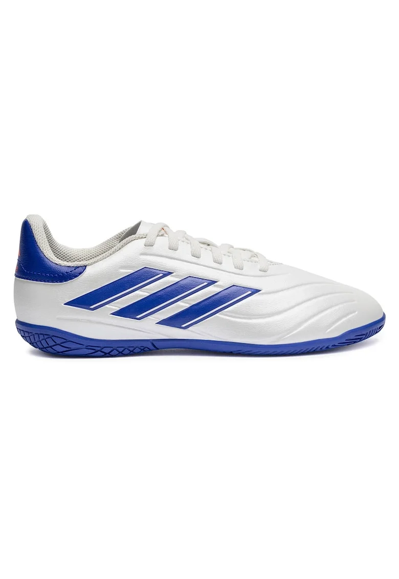 Pantofi sport copii,  alb, material sintetic, design sportiv,