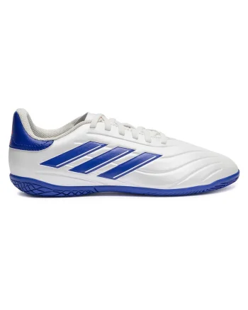 Pantofi sport copii,  alb, material sintetic, design sportiv,