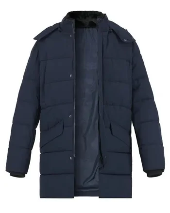 Geaca barbati,  model 505035, bleumarin, material poliester