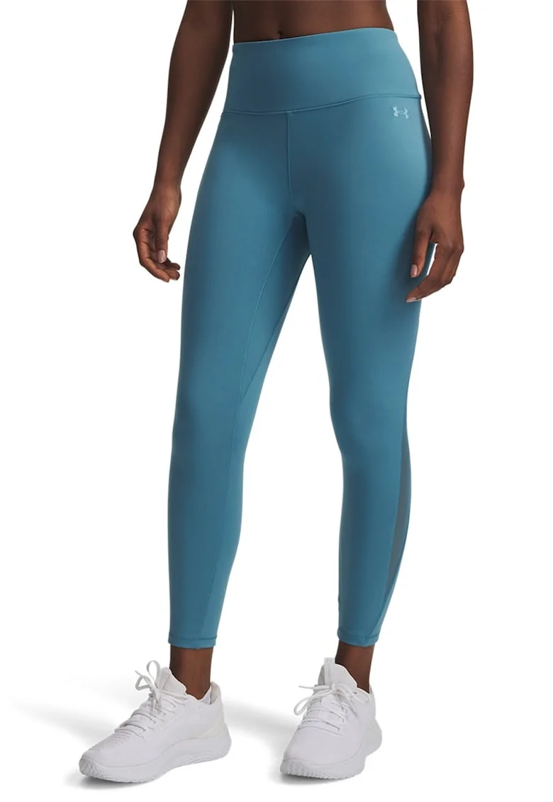 Colanti cu talie inalta, pentru fitness Motion, Albastru pastel
