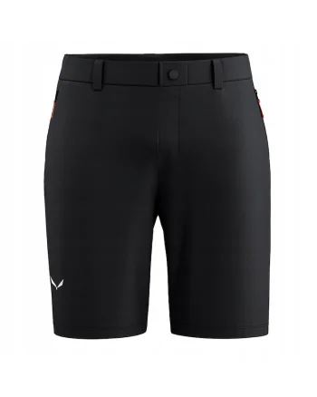 Pantaloni scurti sport barbati,  negru, poliamida/elastan