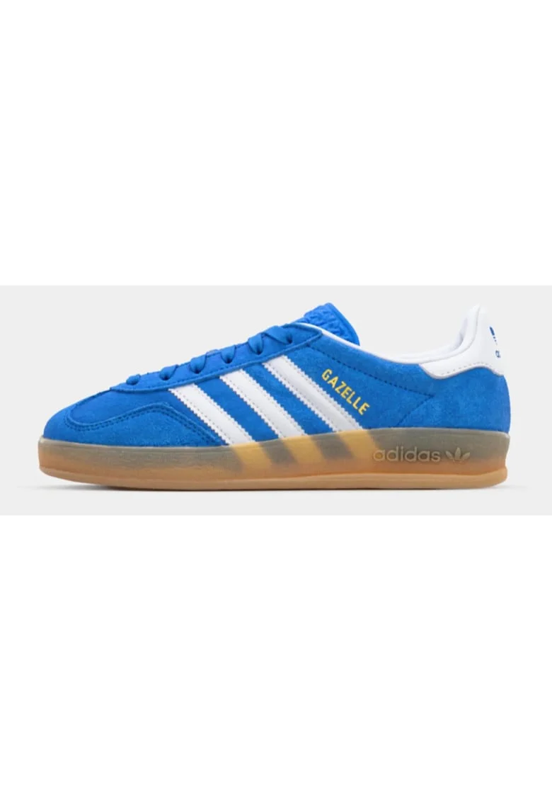 Pantofi sport dama,  Gazelle Indoor “Bluebird/White”, marimea