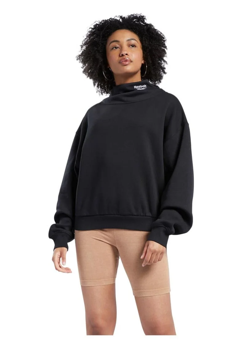 Hanorac sport  Cozy Fleece, dama, calduros, confortabil, negru