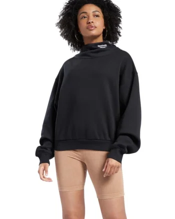 Hanorac sport  Cozy Fleece, dama, calduros, confortabil, negru