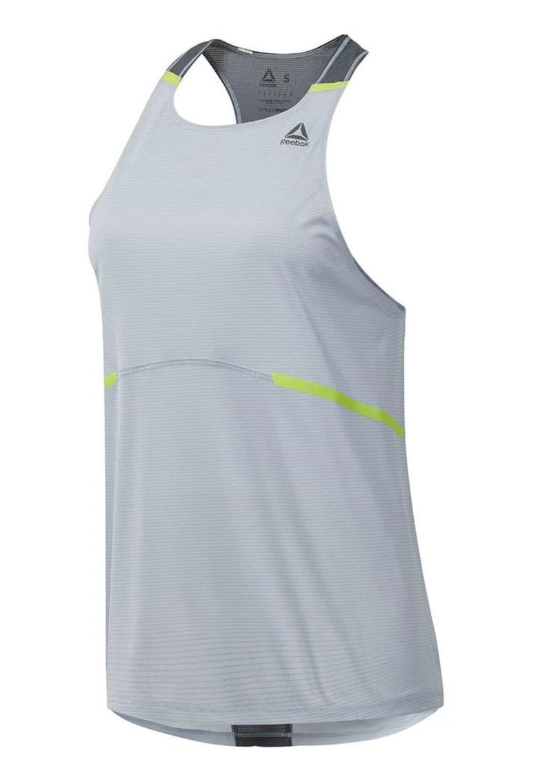 Maiou sport dama  slim fit, gri, tesatura Speedwick, detalii reflectorizante,