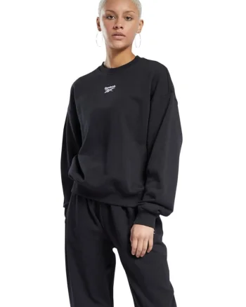 Hanorac sport dama  oversize, bumbac organic, calduros, negru,