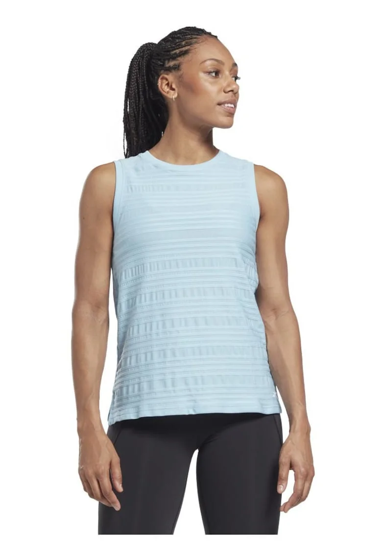 Maiou sport  [REE]CYCLED, albastru, elastic, ventilat,