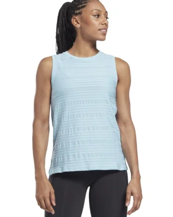 Maiou sport  [REE]CYCLED, albastru, elastic, ventilat,