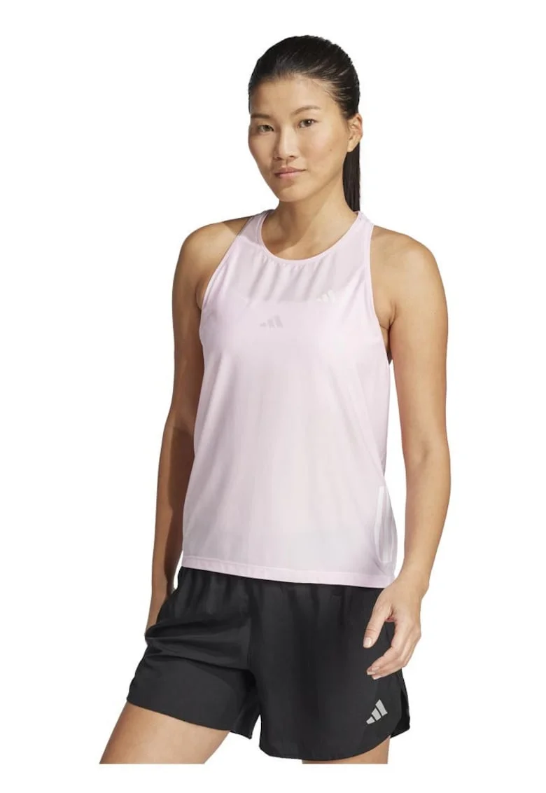 Tricou sport ADIDAS, roz, tehnologie AEROREADY, detalii reflectorizante, fabricat din materiale reciclate