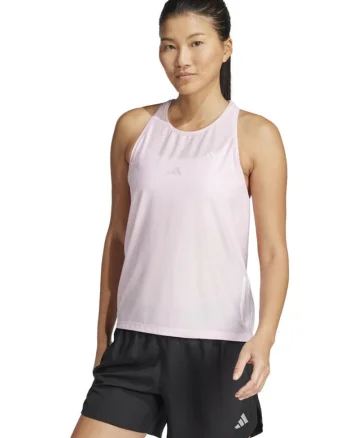Tricou sport ADIDAS, roz, tehnologie AEROREADY, detalii reflectorizante, fabricat din materiale reciclate