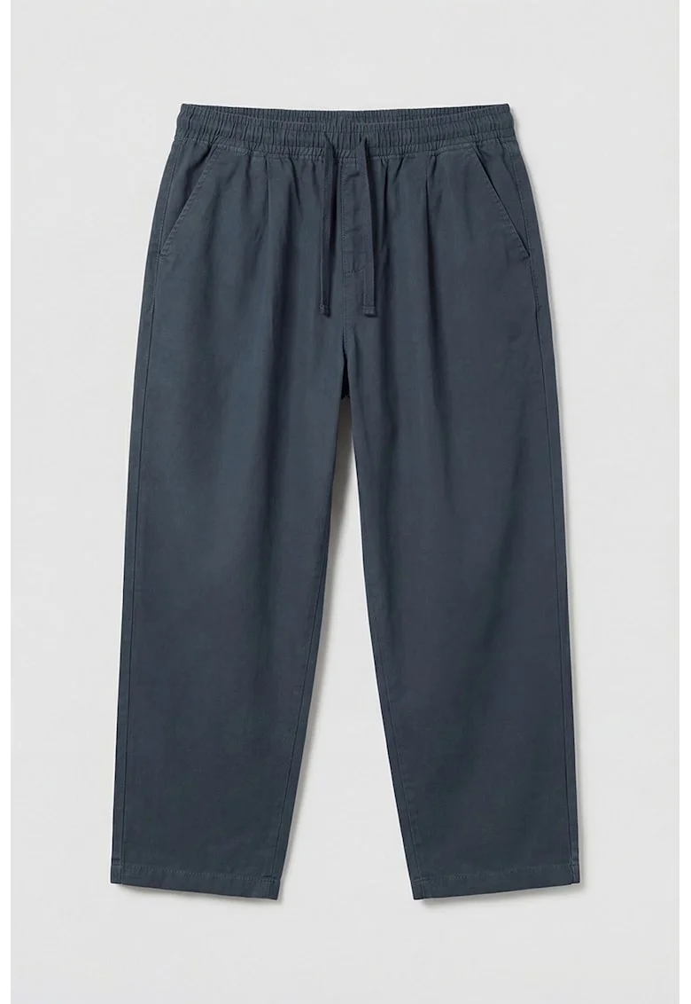 Pantaloni relaxed fit de bumbac
