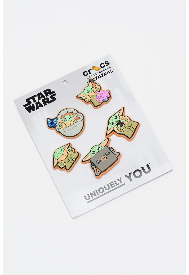 Talisman cu Baby Yoda Jibbitz™ C, Multicolor