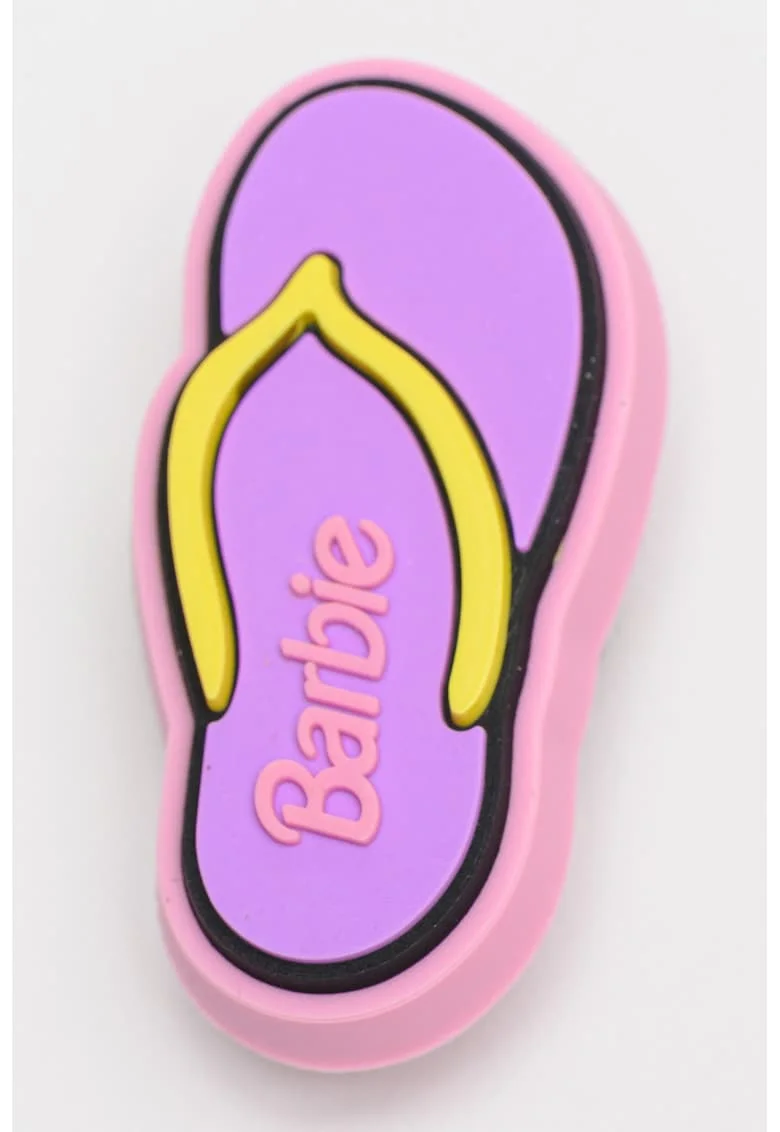 Set de talismane Barbie Jibbitz - 5 piese, Violet/Roz