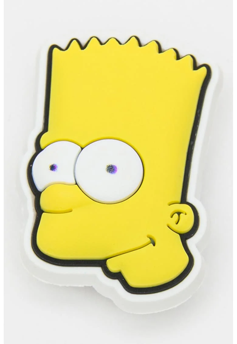 Set de talismane cu tematica The Simpsons Family Jibbitz™ - 5 piese, Galben/Albastru