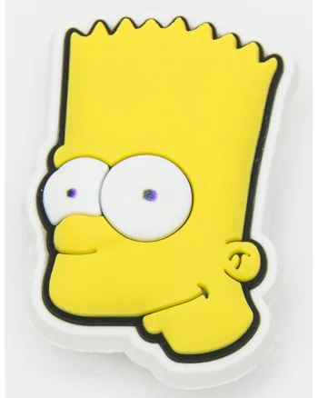 Set de talismane cu tematica The Simpsons Family Jibbitz™ - 5 piese, Galben/Albastru