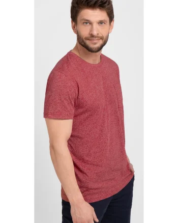 Tricou  T-Meil pentru barbati, rosu melange