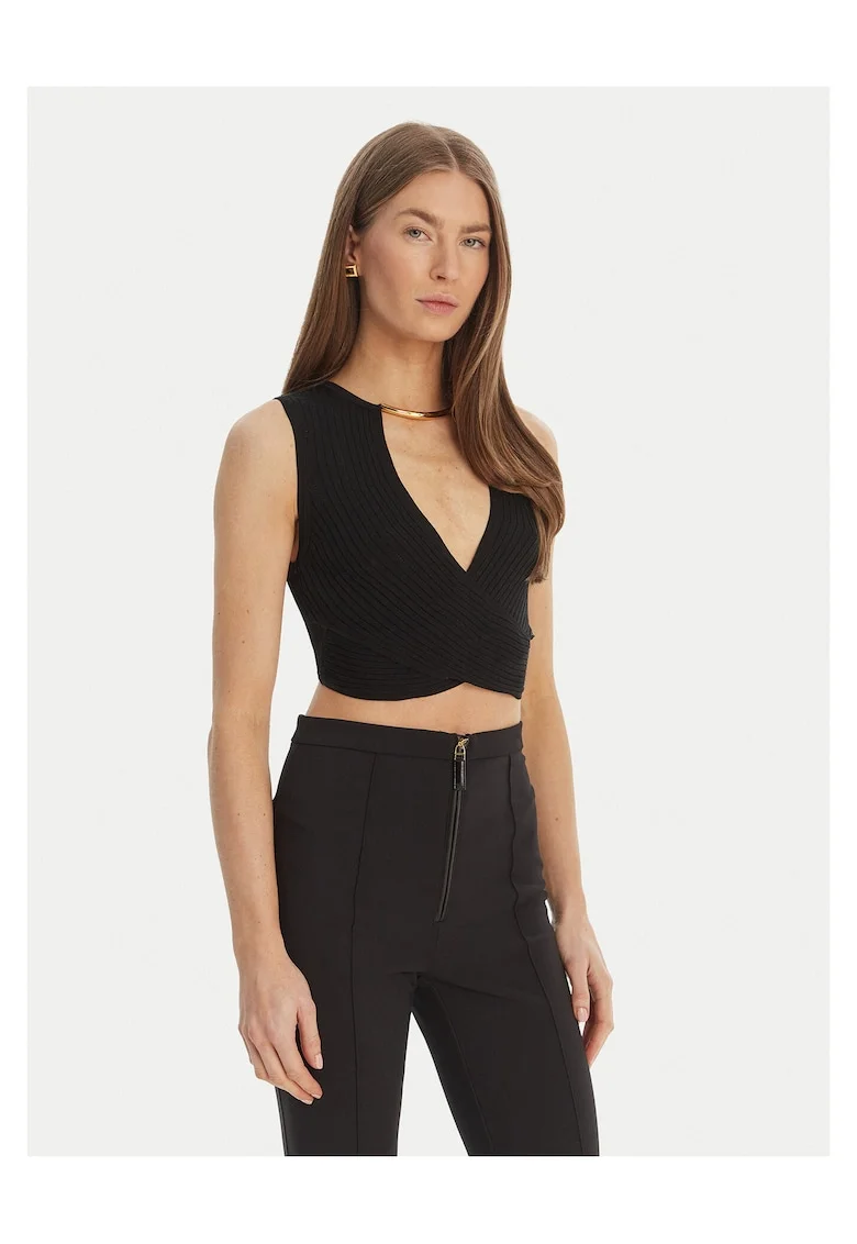 Top Dama,  Negru, Viscoza