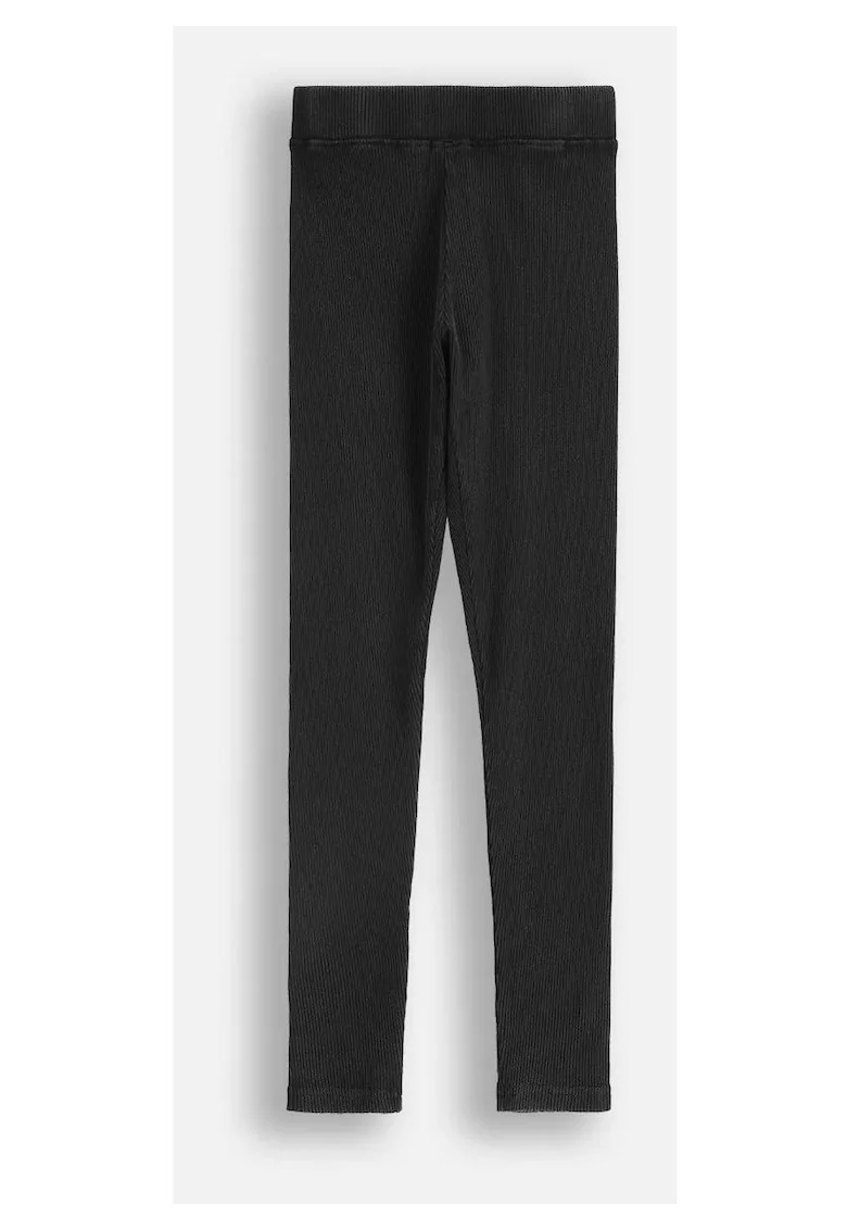 Colant  bumbac, negru, pentru fete