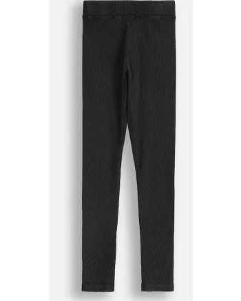 Colant  bumbac, negru, pentru fete