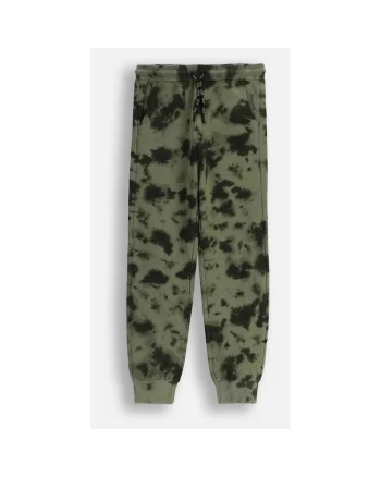 Pantaloni de trening cu model camuflaj,