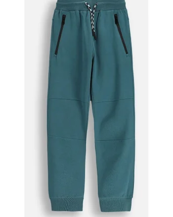 Pantaloni sport cu buzunare si snur in talie,
