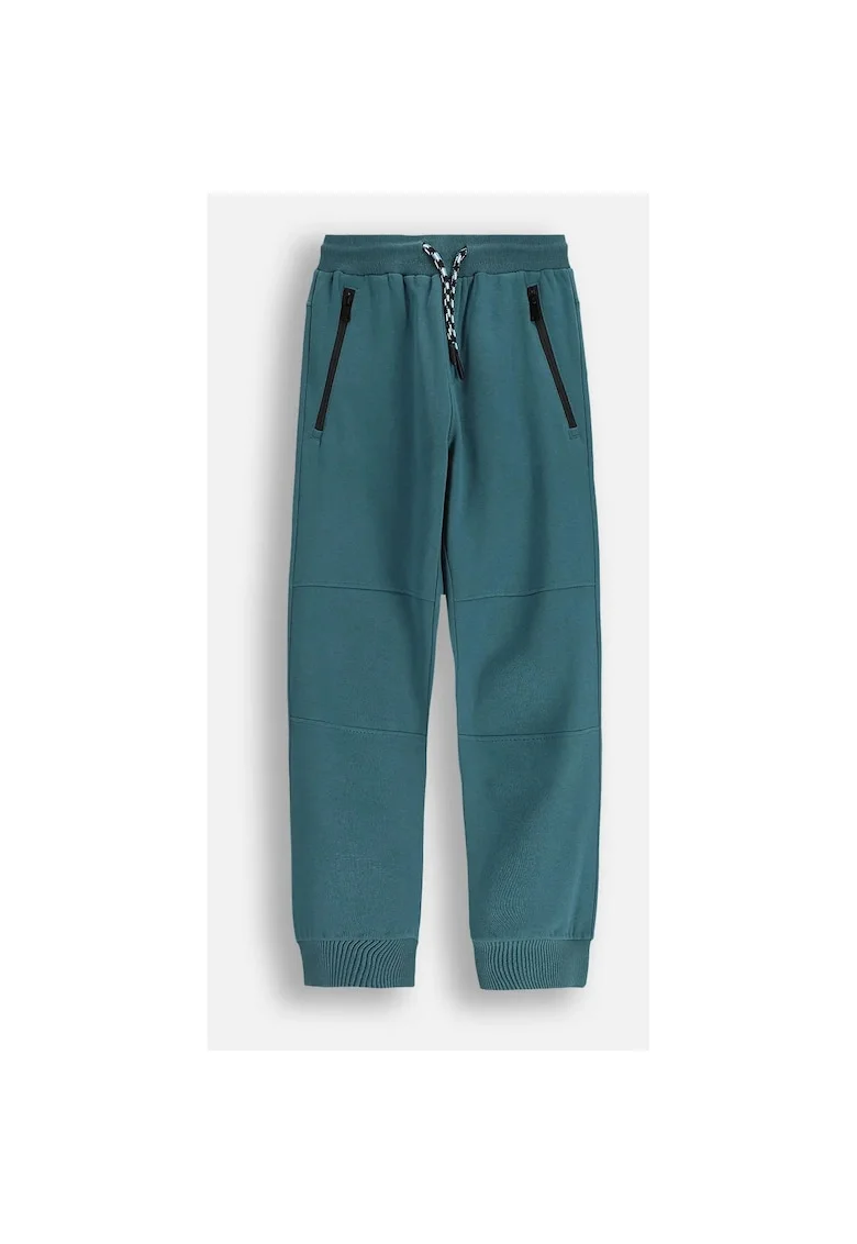 Pantaloni sport cu buzunare si snur in talie,