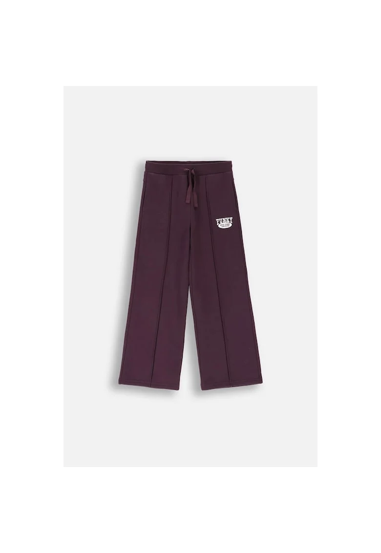 Pantaloni de trening cu talie medie, Violet