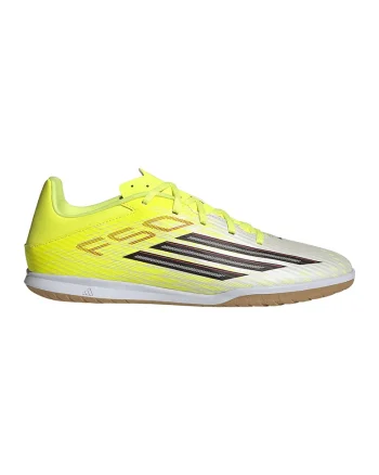 Pantofi pentru fotbal F50 Club In, Negru/Galben
