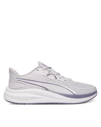 Pantofi sport dama,  material textil, violet,