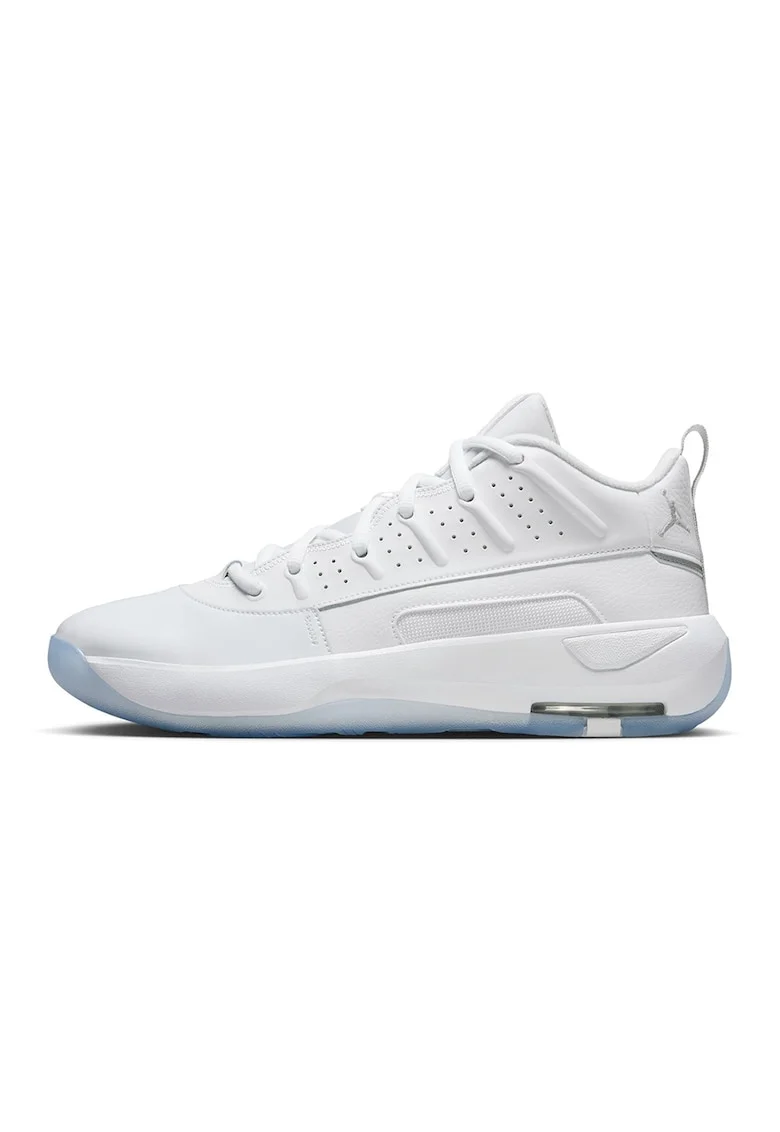 Pantofi mid-cut Jordan Max Aura 7 pentru baschet, Alb optic