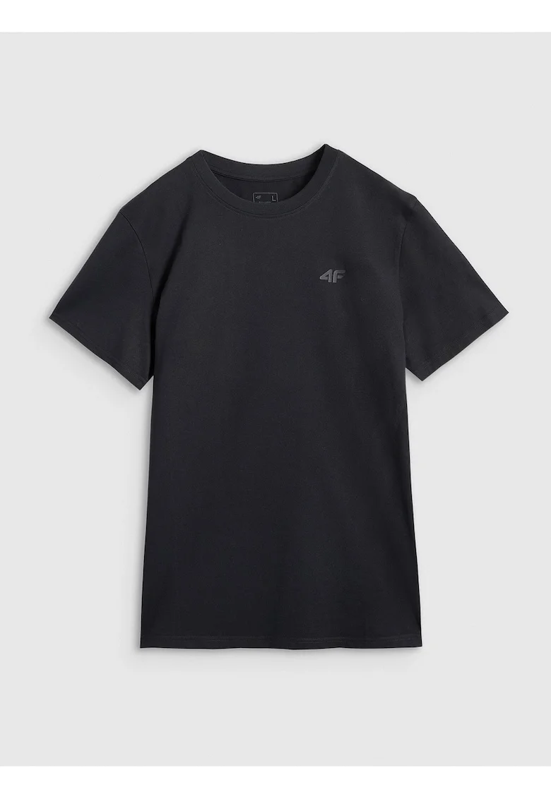 Tricou Barbati Negru 100% Bumbac  Regular, Negru