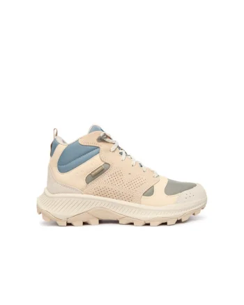 Ghete trekking dama  Talc Tempo Sol Mid, piele naturala, bej
