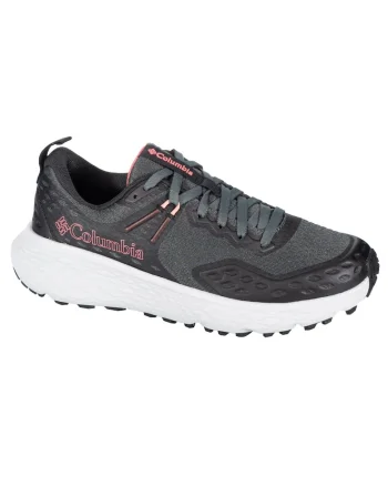 Pantofi sport dama  model scurt, talpa groasa, gri, material sintetic